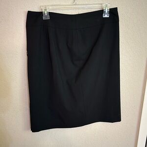 BR black pencil skirt size 8